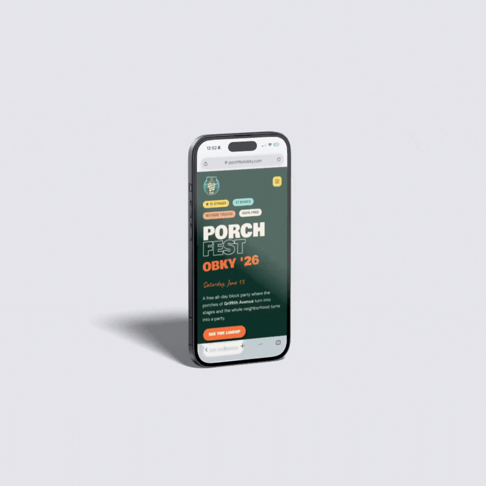 Custom website design